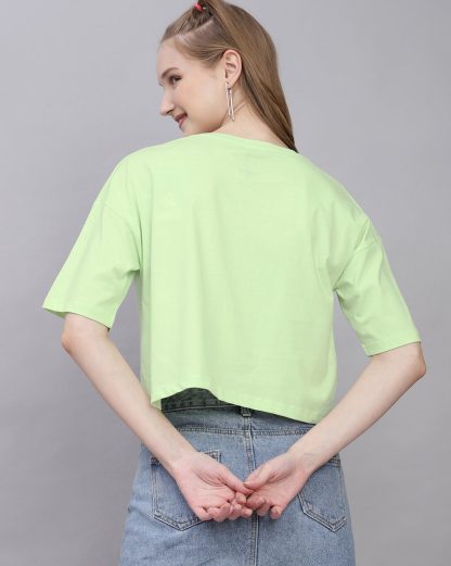 Mickey & Friends Printed Boxy Fit Tshirt For Women - Image 3