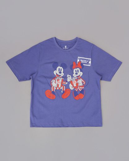 Mickey & Friends Printed Regular Fit Tshirt For Women - Image 5