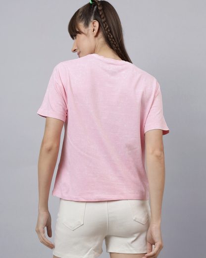 Mickey & Friends Printed Regular Fit Tshirt For Women - Image 3