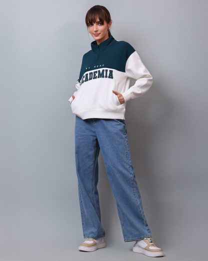My Hero Academia Printed Relaxed Fit Sweatshirt For Women - Image 3