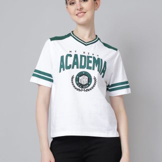 My Hero Academia Printed Regular Fit Tshirt For Women