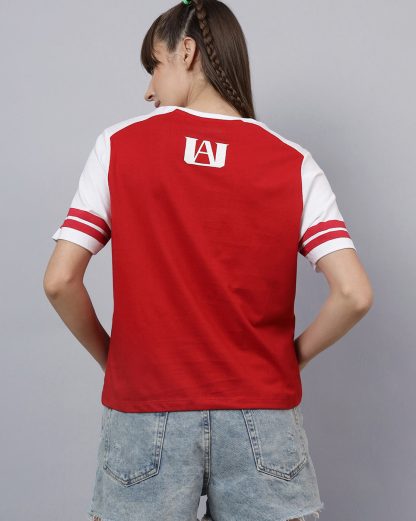 My Hero Academia Printed Regular Fit Tshirt For Women - Image 3