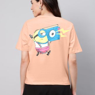 Minions Regular Fit Tshirt Women