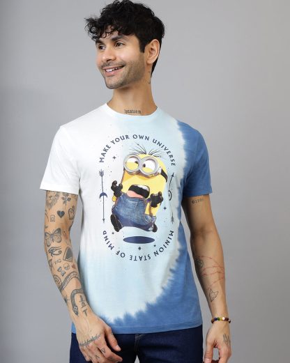 Minions Printed Regular Fit Tshirt For Men