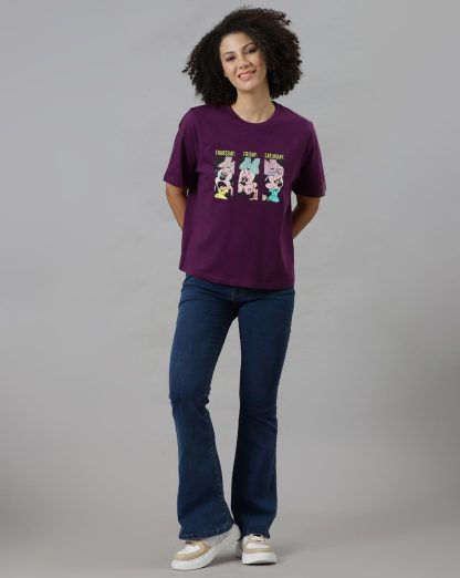 Minnie Mouse Regular Fit Tshirt Women - Image 4