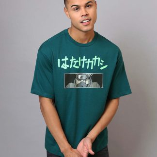 Naruto Printed Oversized Tshirt For Men