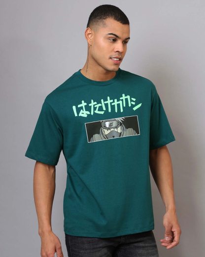 Naruto Printed Oversized Tshirt For Men - Image 2