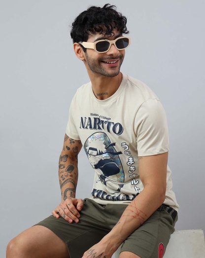 Naruto Printed Regular Fit Tshirt For Men - Image 3