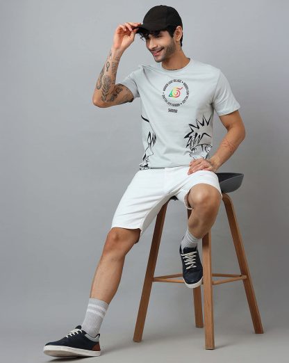 Naruto Printed Regular Fit Tshirt For Men - Image 4