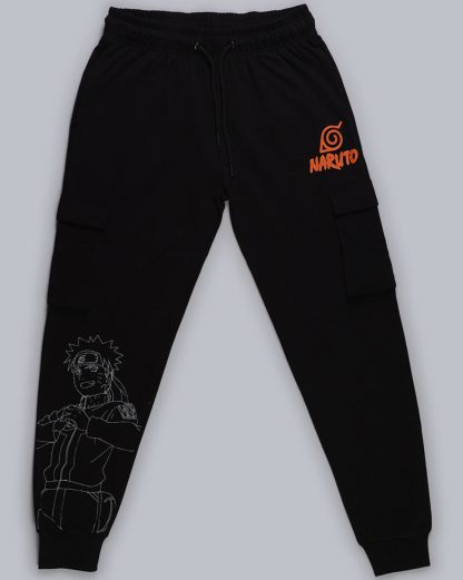 Naruto Printed Regular Fit Jogger For Men - Image 5