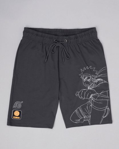 Naruto Printed Regular Fit Shorts For Men - Image 6