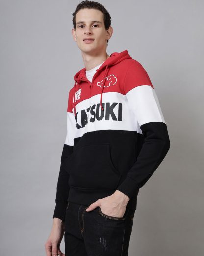 Naruto Printed Regular Fit Hoodie For Men - Image 2