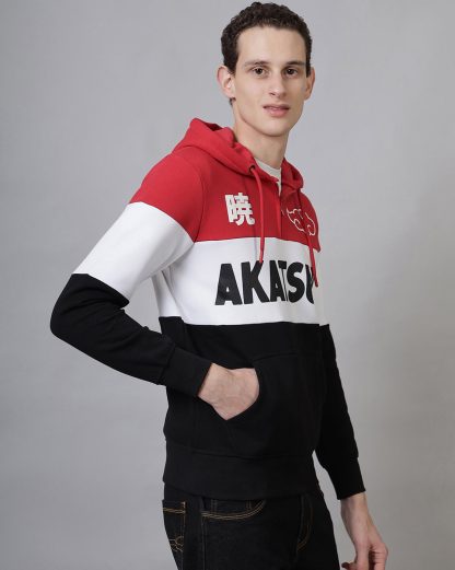 Naruto Printed Regular Fit Hoodie For Men - Image 3