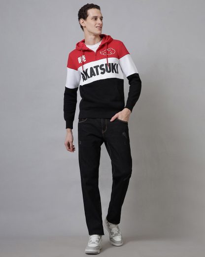 Naruto Printed Regular Fit Hoodie For Men - Image 5