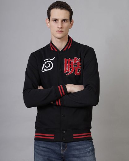 Naruto Akatsuki Varsity Jacket Men - Image 2