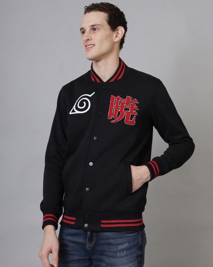Naruto Akatsuki Varsity Jacket Men - Image 3