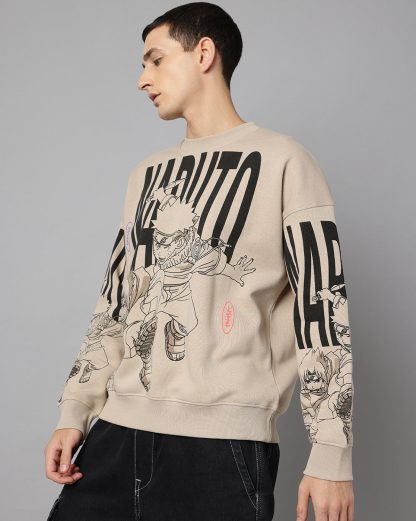 Naruto & Itachi Oversized Sweatshirt Men - Image 2