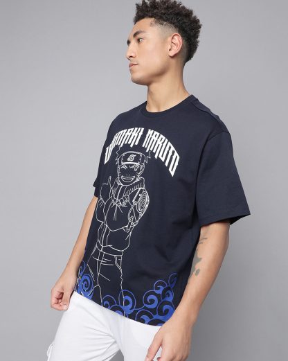 Naruto Uzumaki Oversized Tshirt Men - Image 3