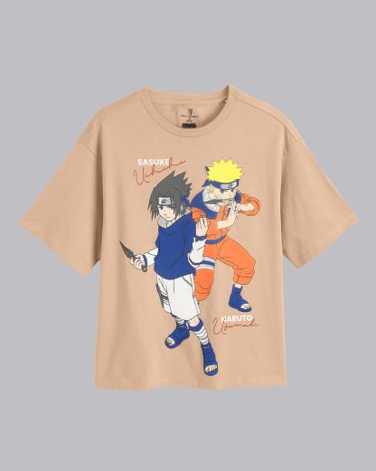 Naruto & Sasuke Oversized Tshirt Men - Image 6