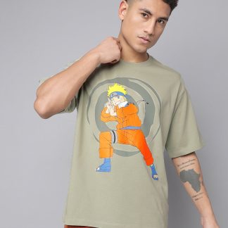 Naruto Signature Oversized Tshirt Men