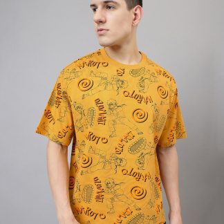 Naruto Quriky Oversized Tshirt Men