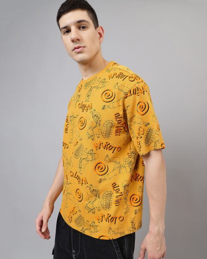 Naruto Quriky Oversized Tshirt Men - Image 3