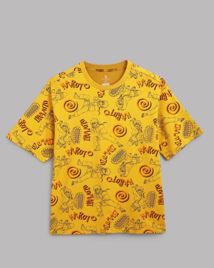 Naruto Quriky Oversized Tshirt Men - Image 6