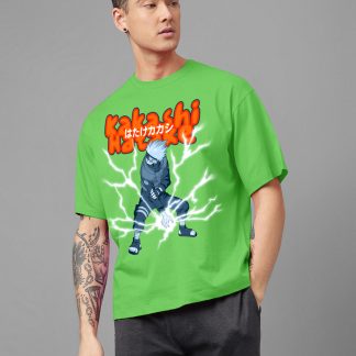 Naruto Kakashi Hatake Oversized Tshirt Men
