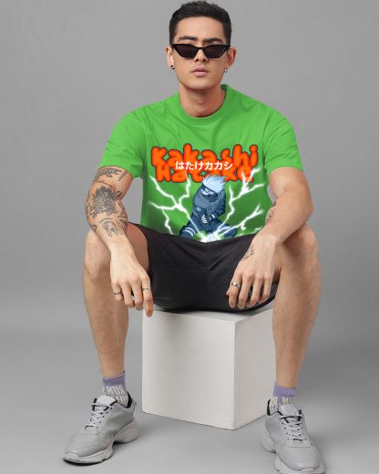 Naruto Kakashi Hatake Oversized Tshirt Men - Image 5