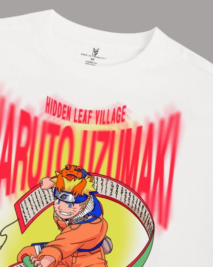 Naruto Hidden Leaf Village Oversized Tshirt Men - Image 2