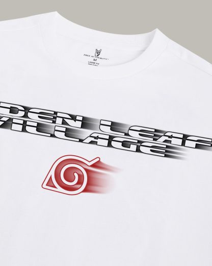Naruto White Oversized Tshirt Men - Image 2