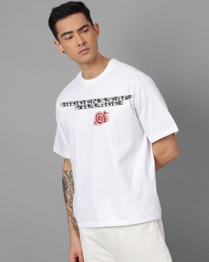 Naruto White Oversized Tshirt Men - Image 4