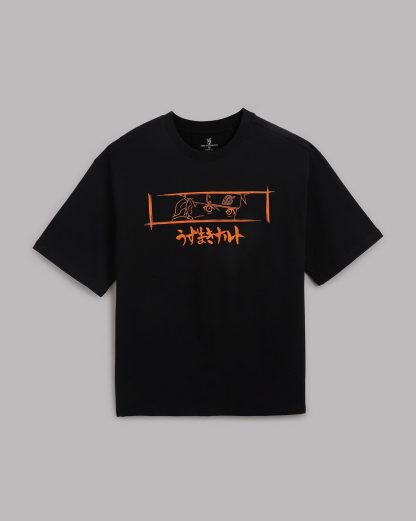 Naruto Black Oversized Tshirt Men - Image 6