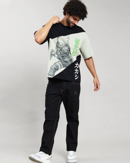 Naruto Kakashi Oversized Tshirt Men - Image 4