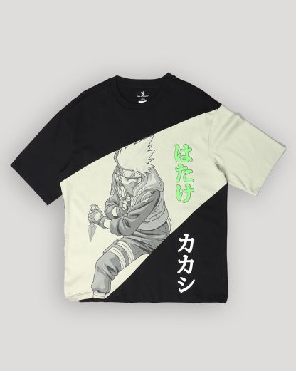 Naruto Kakashi Oversized Tshirt Men - Image 5