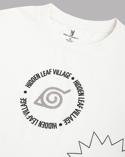 Naruto Off White Regular Fit Tshirt Men - Image 2