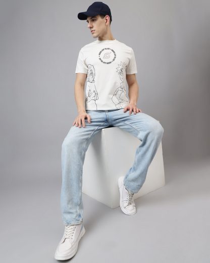 Naruto Off White Regular Fit Tshirt Men - Image 5