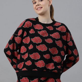 Naruto Akatsuki Oversized Sweatshirt Women