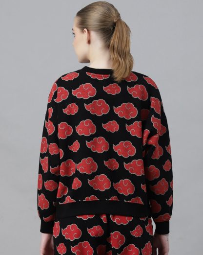 Naruto Akatsuki Oversized Sweatshirt Women - Image 3