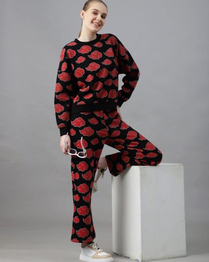 Naruto Akatsuki Oversized Sweatshirt Women - Image 4