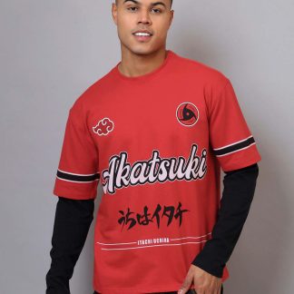 Naruto Doctor Sleeve Oversized Tshirt For Men