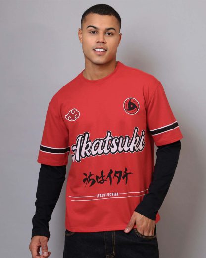 Naruto Doctor Sleeve Oversized Tshirt For Men