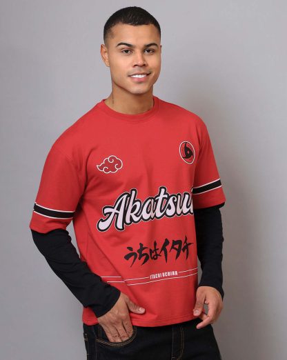 Naruto Doctor Sleeve Oversized Tshirt For Men - Image 2