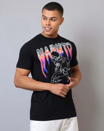 Naruto Printed Regular Fit Tshirt For Men - Image 2