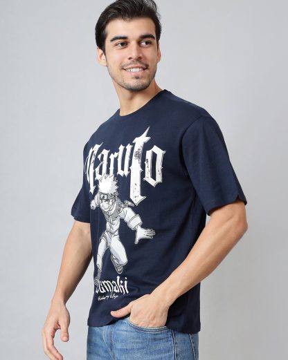 Naruto Oversized Tshirt Men - Image 2