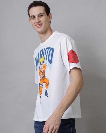 Naruto Printed Oversize Tshirt For Men - Image 3