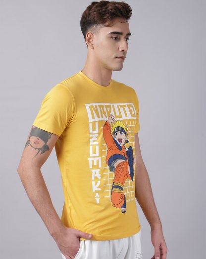 Naruto Printed Regular Fit Tshirt For Men - Image 3