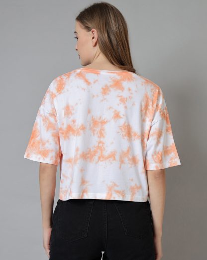 Naruto Printed Oversized Crop Fit Tshirt For Women - Image 3