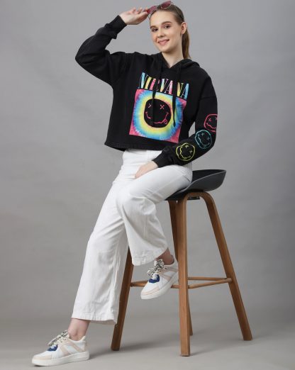 Nirvana Oversized Hoodie Women - Image 4