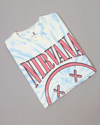 Nirvana Printed Regular Fit Tshirt For Men - Image 7